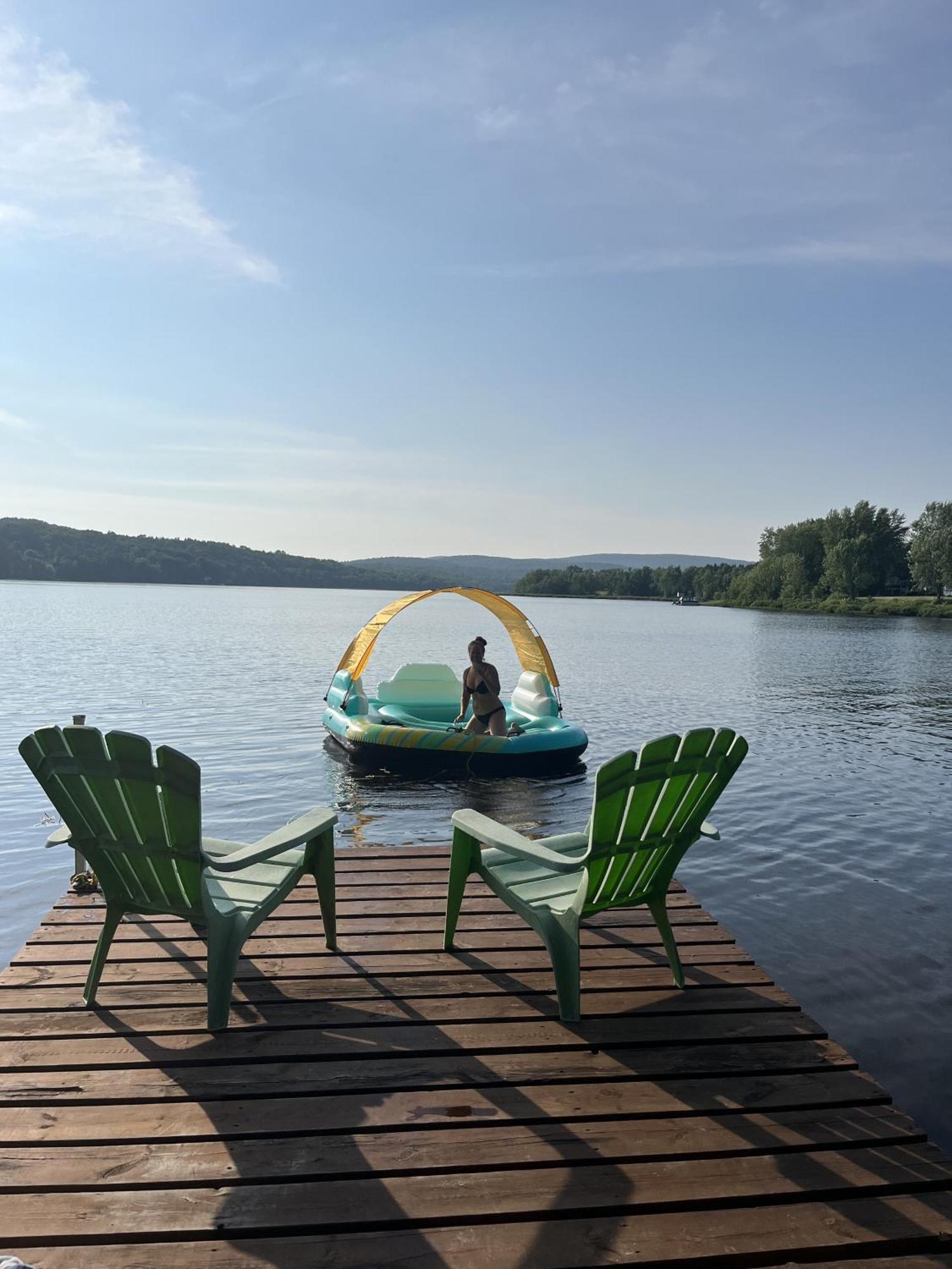 Auberge De Ferme-Neuve Lac-Saint-Paul Eksteriør bilde